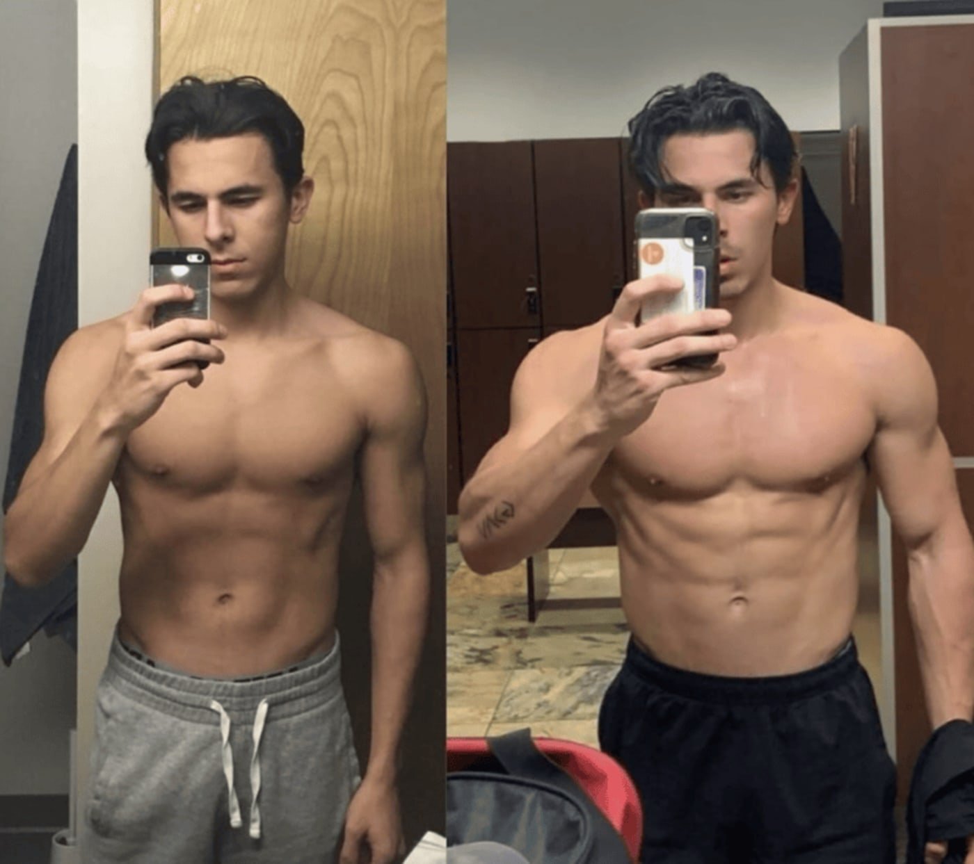 Level Up Fitness Club member transformation 5 — before and after